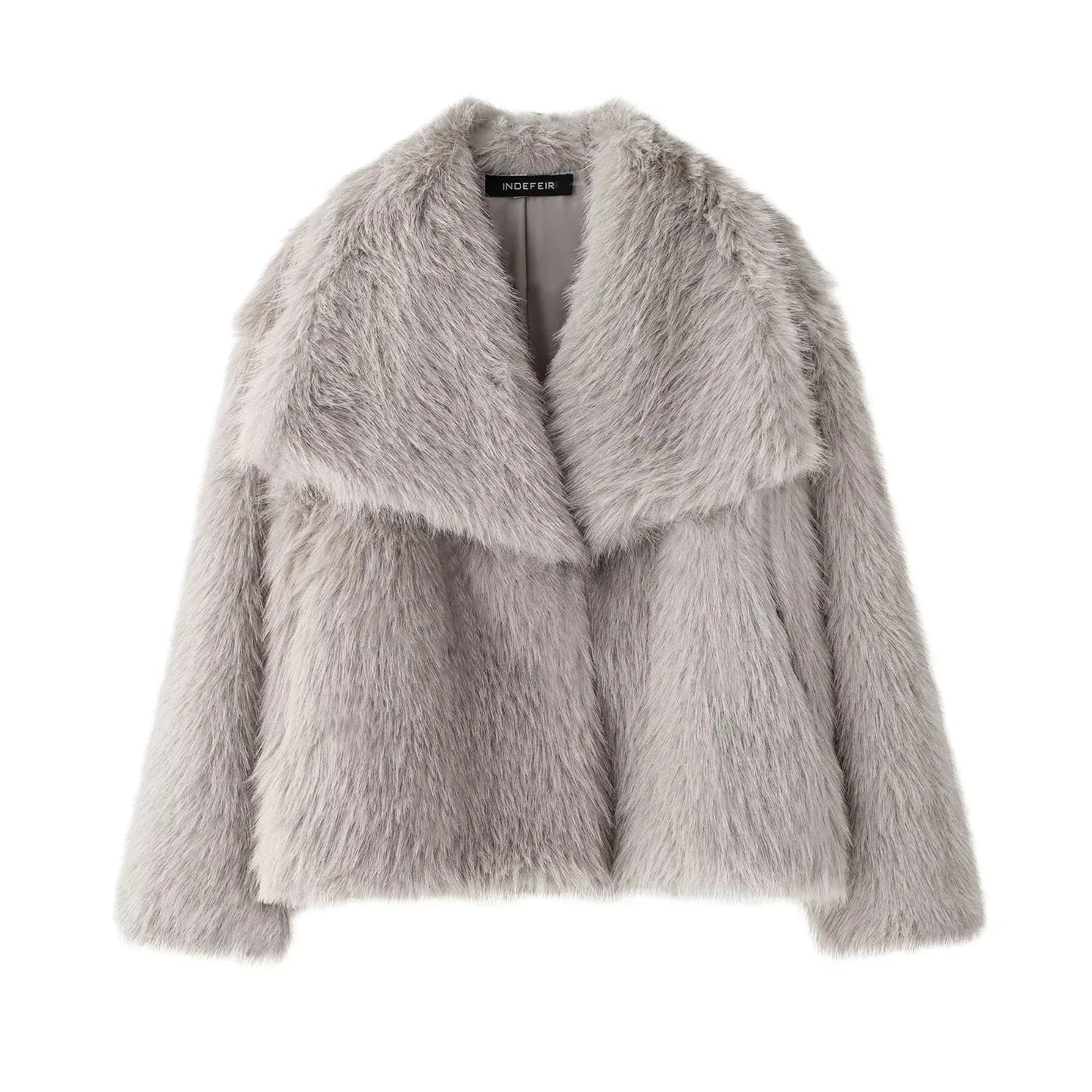 Addison® | Elegant faux fur jacket