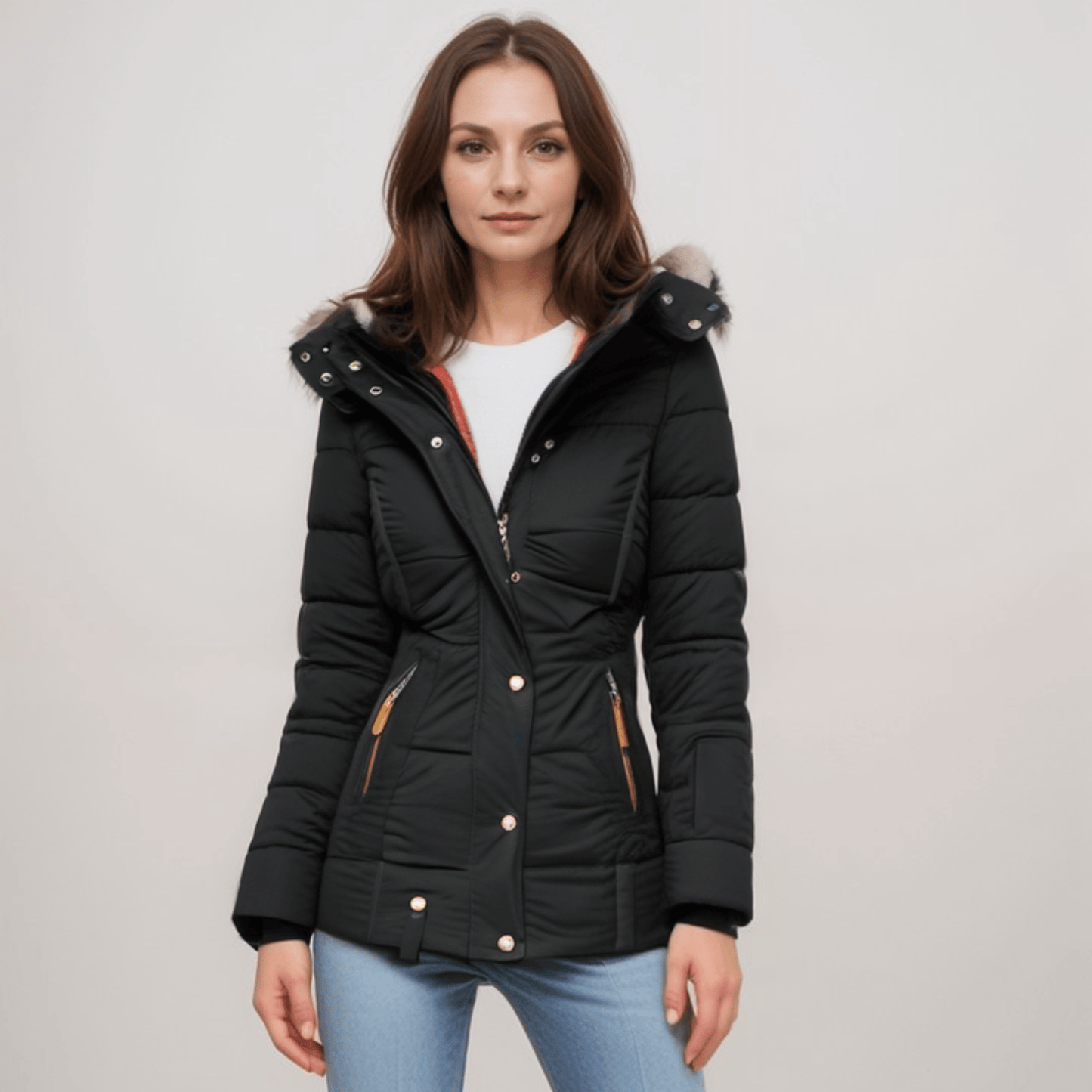 Alba® | Cozy coat with hood