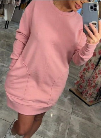 Nina® | Comfortable oversized sweatshirt dress