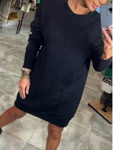 Nina® | Comfortable oversized sweatshirt dress