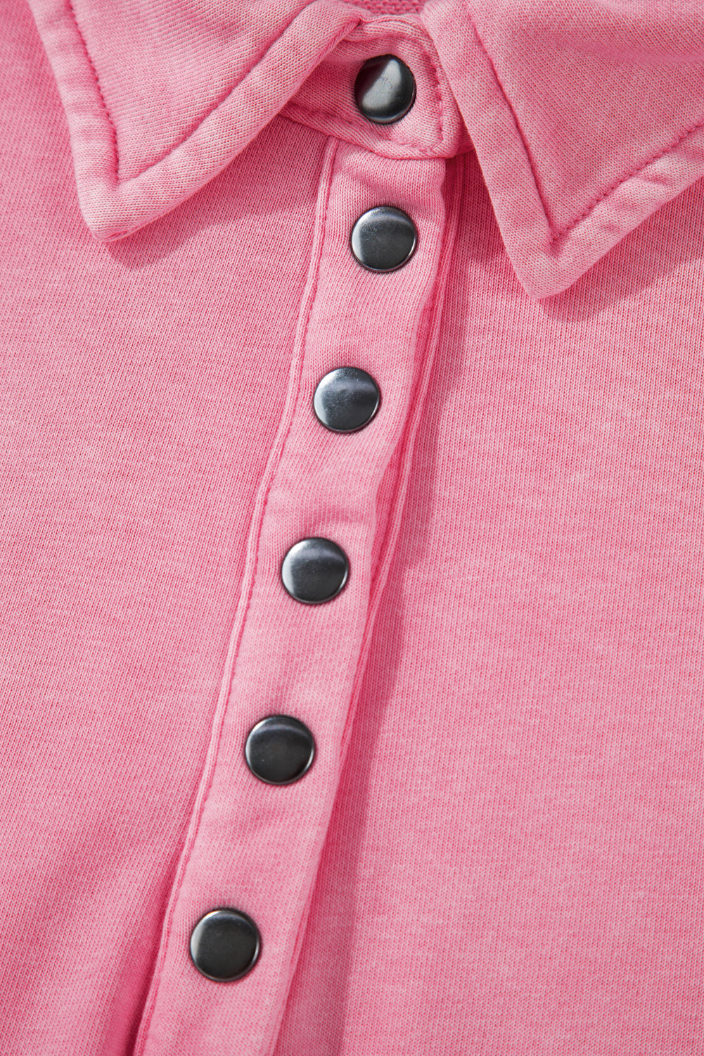 Valeria® | Oversized sweatshirt with buttons and balloon sleeves