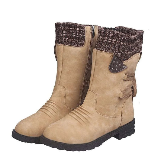 Wilma® | Waterproof leather boots with zip