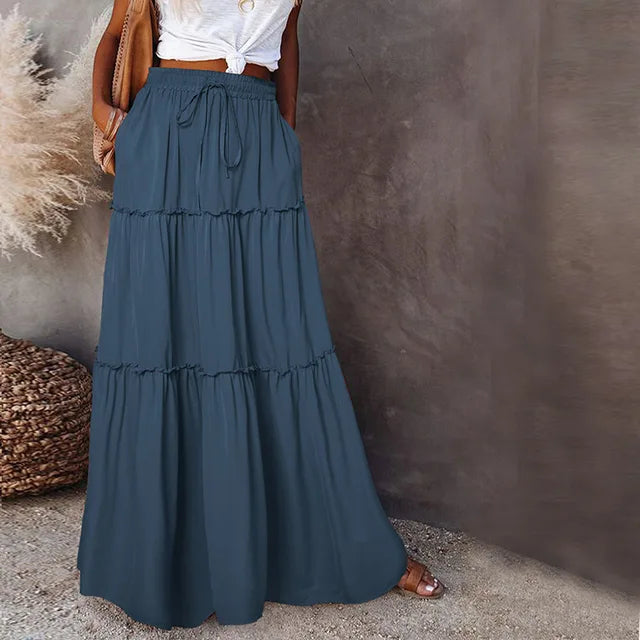 Vania® | Tiered maxi skirt