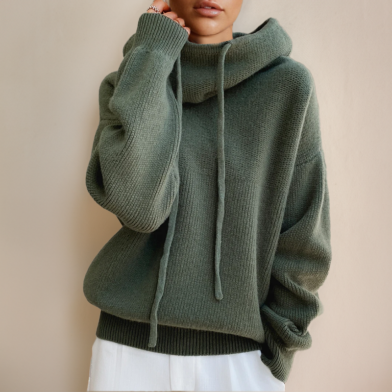 Agustina® | Knitted hoodie for women