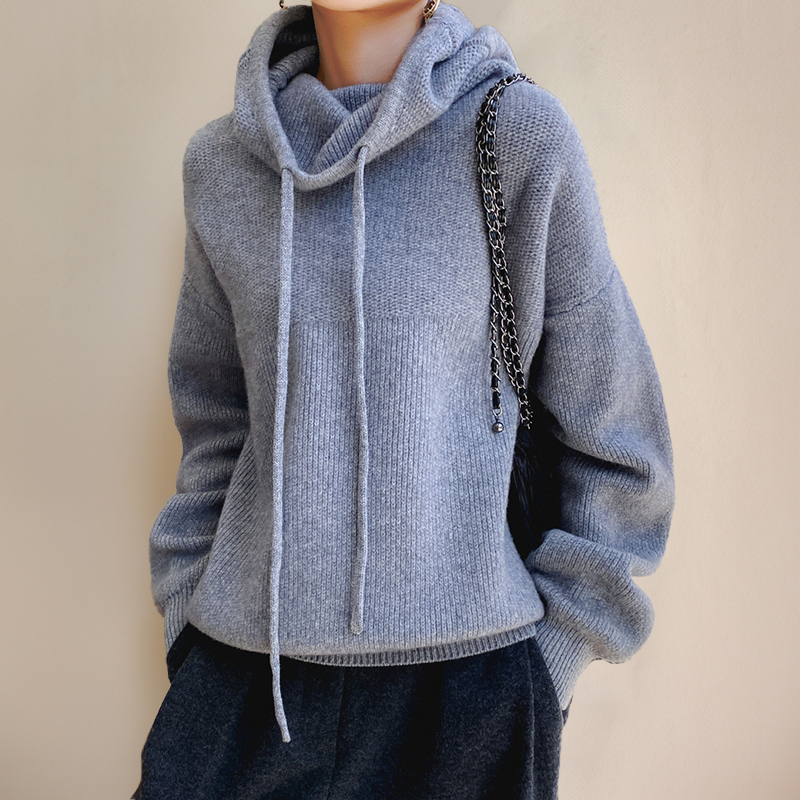 Agustina® | Knitted hoodie for women