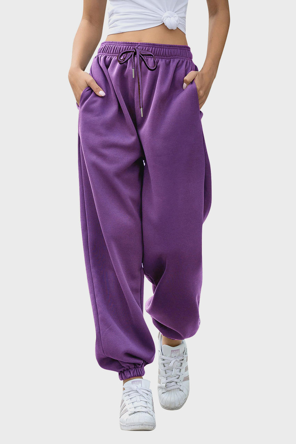 Angela® | Jogging pants with elastic waistband and pockets