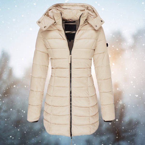 Yolanda® | Hooded down jacket