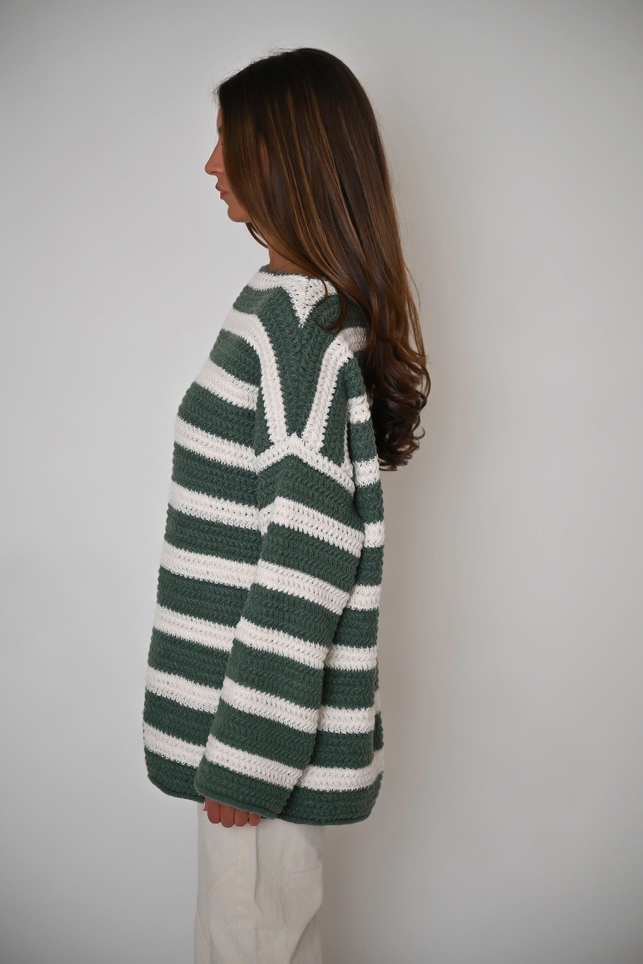 Yolaina® | Striped summer sweater