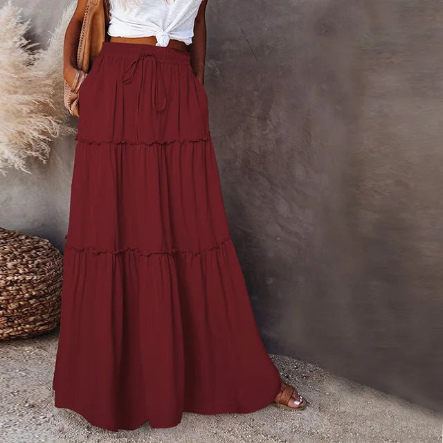 Vania® | Tiered maxi skirt