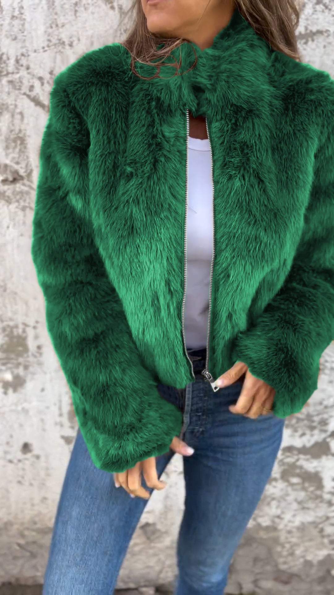 Alessandra® | Luxurious fur jacket