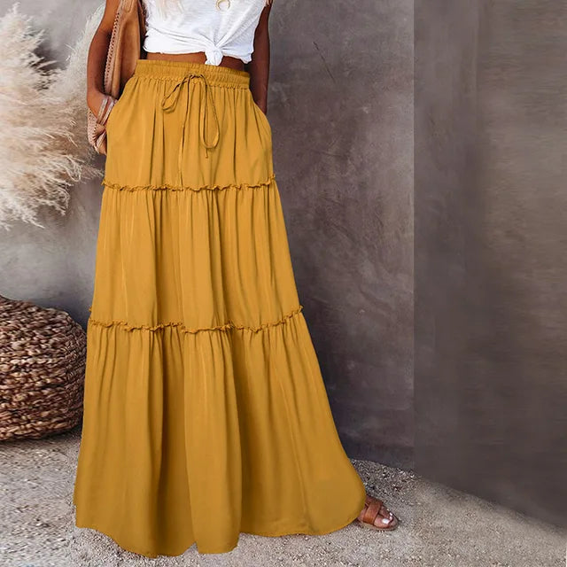 Vania® | Tiered maxi skirt