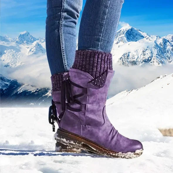 Wilma® | Waterproof leather boots with zip