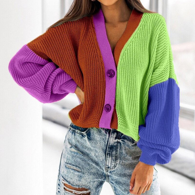 Zara® | Colorful knitted cardigan