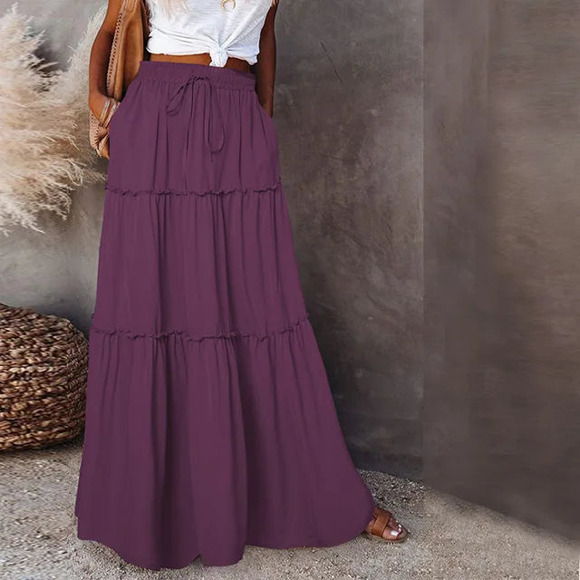 Vania® | Tiered maxi skirt