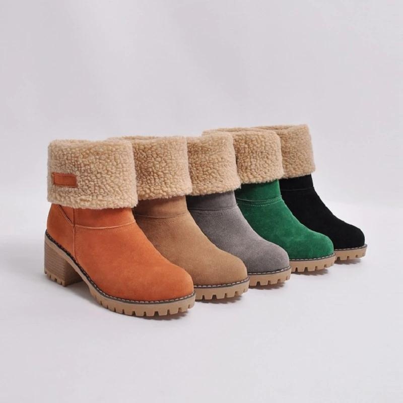 Vera® | Warm winter boots made of suede