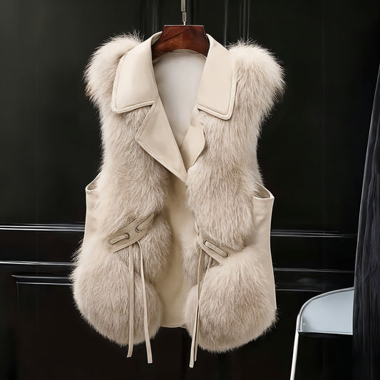 Adelina® | Arctic fur vest