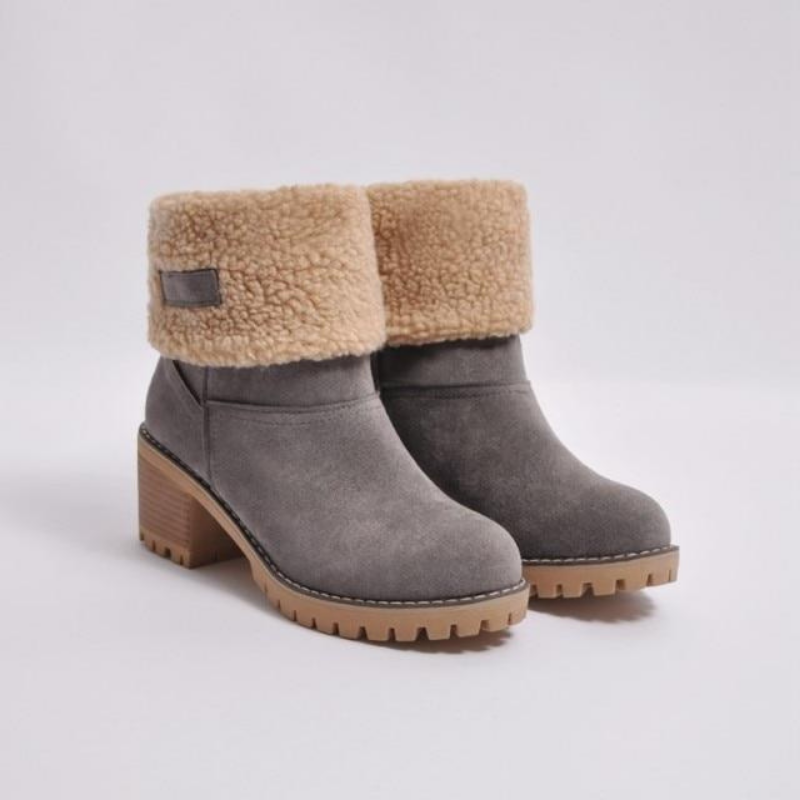 Vera® | Warm winter boots made of suede